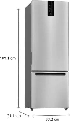 Whirlpool 324 l Frost Free Double Door Bottom Mount 3 Star Convertible Refrigerator (Omega Steel, IFPRO BM INV CNV 340 OMEGA STEEL (3S)-N) (OPEN BOX) Whirlpool 324 l Frost Free Double Door Bottom Mount 3 Star Convertible Refrigerator (Omega Steel, IFPRO BM INV CNV 340 OMEGA STEEL (3S)-N) (OPEN BOX)